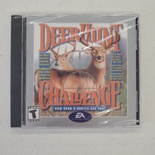 Deer Hunt Challenge (EA Sports 1999 PC CD-ROM) Brand NEW / SEALED picture