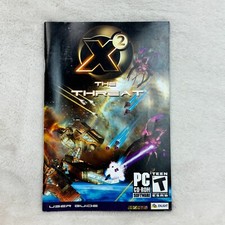 X2 - The Threat (PC 2003) User Guide Manual Booklet only - No Game/Disk picture
