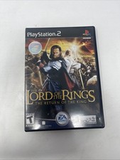 Lord of the Rings Return of the King PS2 PlayStation 2 CIB Black Label Complete picture