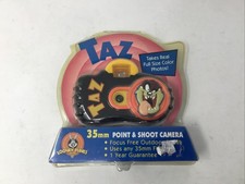 VTG 1999 Looney Tunes Taz 35mm Point Shoot Camera Damaged Packaging Looney Tunes picture