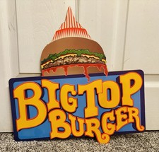 Killer Klowns from Outer Space Big Top Burger Wall Sign Spirit Halloween picture