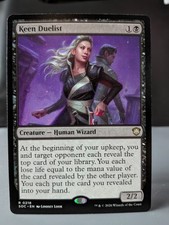 MTG 4x Keen Duelist Playset NON-FOIL NM SOC #218 Rare Human Wizard picture