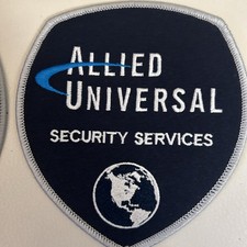 Allied Universal Security Services Patch Brand New picture