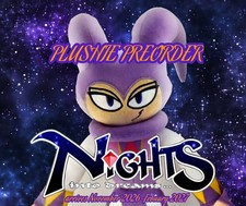 NiGHTS into Dreams plush preorder, 15 Inch Mini Plush. Fanmade SEGA  picture