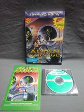 Alien Carnage (PC, 1994) - Complete CIB Big Box PC Game Apogee Halloween Harry picture