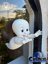 Casper Window Ghost Phasing Illusion Suction Cup 3D Printed Halloween Decor  picture