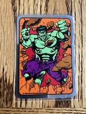Incredible Hulk Vending Machine Sticker (1992)  picture