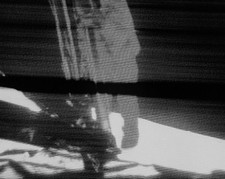 APOLLO 11 NEIL ARMSTRONG 1ST STEP ON MOON 8x10 GLOSSY PHOTO PRINT picture