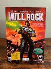 New Will Rock Locked Loaded Possessed PC CD ROM 2003 UBI Soft NTSC Small Box picture
