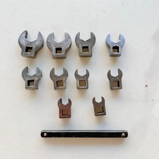 Matco Tools 10pc Metric Crowfoot Flare Nut Wrench Set 10-19mm 3/8 Drive WCFS picture
