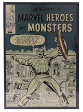 IDW Jack Kirby's Heroes And Monsters Artist Edition Hardcover Marvel picture