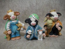 Three Wise Man - Nativity - Mary Moo Moo Cow Figurine picture