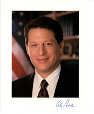 Autographed 8x10 Photo Al Gore 45th vice president of the United States picture