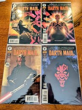 Star Wars Darth Maul Comic Set 1-4 Complete Set  Dark Horse picture