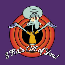 Squidward Spongebob Funny High Quality Metal Fridge Magnet 4 x4 1293 picture