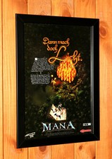 1998 Magic and Mayhem PC Windows Game Boy Promo Vintage Poster / Ad Art Framed. picture