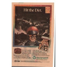 Vintage Printed Advert Ivan Ironman Stewart Super Off-Road Nintendo NES Wall Art picture