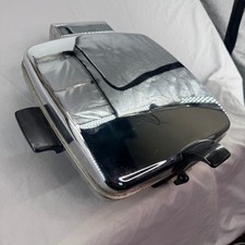 Vintage Sunbeam Waffle Baker and Grill Model CG-1 Chrome MCM 1250W USA TESTED picture