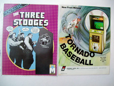 47 Different Coin-Operated Arcade Video Game Flyers  1973 - 2002  ALL ORIGINAL picture