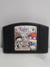 Rugrats in Paris: The Movie Nintendo 64, 2000 Cartridge Only Test And Working picture