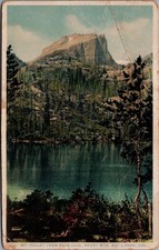 1916 Mt Hallett Bear Lake Rocky Mountain National Park PHOSTINT Postcard picture