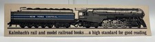 Vintage Kalmbach Rail & Model Railroad Books Bookmark New York Central 5451 picture