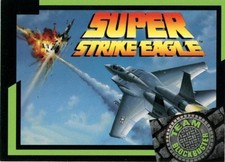 TEAM BLOCKBUSTER PROMO CARD #36 SUPER STRIKE EAGLE BLOCKBUSTER VIDEO 1993 picture