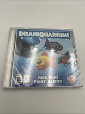 Insaniquarium DELUXE Feed Fish Fight Aliens PC CD-ROM Game Windows 98/ME/XP picture