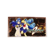 Sony PlayStation 1 PS1 Psychic Force 2 Vintage Memory Card Sticker picture