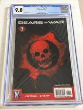 Gears Of War #1 CGC 9.8 DC Wildstorm Comic 2008 Xbox Video Game Epic picture