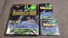 Total Annihilation PC CD-Rom Big Box Cave Dog CIB Complete 1997 picture