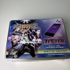 SEGA Phantasy Star Universe PS2 Role Playing Online Special Edition Tin Texter picture