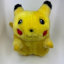 Vintage TOMY Pikachu Pokemon Plush 6” Small No Squeaky Sound - READ picture