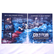 2005 Cold Fear Game Promo Vintage Magazine 2 Page Print Ad Gaming - Y2K Wall Art picture