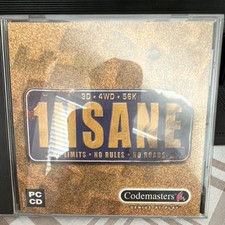 Codemasters 1NSANE PC CD-ROM Racing Game Off-Road 4WD Racing Genre picture