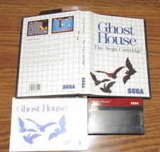 Ghost House Sega Master System SMS Complete CIB Cart Version US SELLER picture