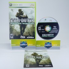 Call of Duty 4 Modern Warfare CIB W/ Manual - Xbox 360 picture