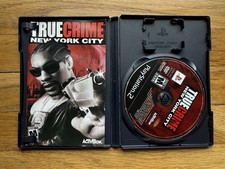 True Crime: New York City (Sony PlayStation 2, 2005) Disc & Manual Only. Tested picture