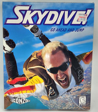NEW SKYDIVE GO AHEAD AND JUMP SEALED BIG BOX PC WINDOWS 95 98 MAC OS 8 APPLE WIN picture