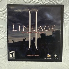 Lineage 2 II Chaotic Chronicle PC Game ~ Presale Disc ~ RARE picture