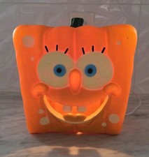 SpongeBob Square Pants HALLOWEEN Pumpkin Blow Mold Light Up 2011 picture