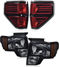 Headlights and Tail Lights Assembly Fit 2009-2014 Ford F150 picture