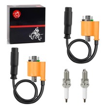 2 set Ignition Coil Pack & spark plug + CAP For Kawasaki Teryx4 800 KRT800 Teryx picture