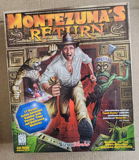 Montezuma's Return (1998) PC New Factory Sealed Big Box Epic Arcade Action RARE picture