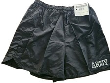 US Army Mens L  Physical Fitness Uniform  Athletic Workout Shorts New picture