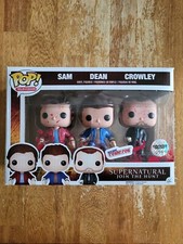 Exclusive NYCC Supernatural Blood Splatter Funko Pop 3 Pack picture
