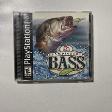 Championship Bass (Sony PlayStation 1, 2000) PS1 Video Game Complete CIB Manual picture