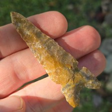 Modern Dalton Style Arrowhead Made From Chert picture