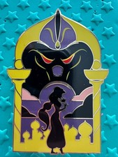 Disney PALM Aladdin Jasmine & Jafar - Princess & Villains Series - LE 300 Pin picture