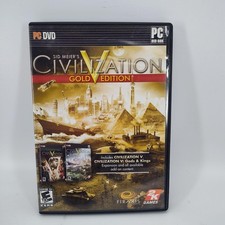 Sid Meier's Civilization V Gold Edition PC DVD Video Game CIB Complete 2K Games picture